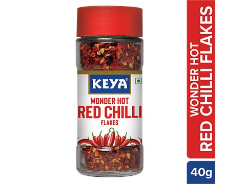 Keya Red Chilli Flakes, 40 g