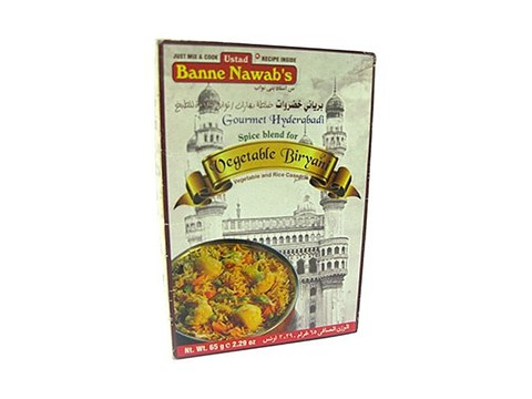 Banne Nawab's Masala - Vegetable Biryani, 65 g