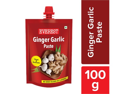 Everest Ginger Garlic Paste - No Added Colours & Flavours, 100 g