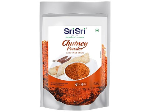 Sri Sri Tattva Chutney Powder - Rich In Taste & Flavour, 100 g
