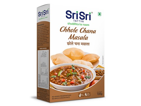 Sri Sri Tattva Chhole Chana Masala, 100 g