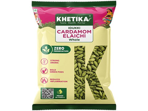 Khetika Idukki Cardamom/Elaichi Whole, 50 g