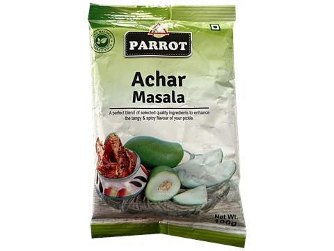 Parrot Achar Masala - Mango, Natural, Delicious & Tasty Flavour, 100 g