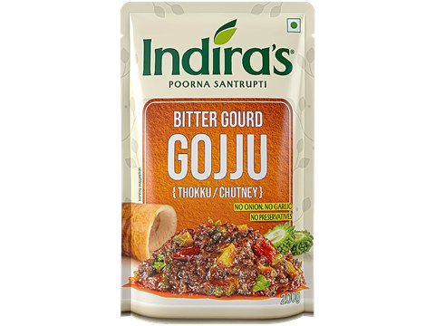 Indira's Bitter Gourd Gojju/Thokku/Chutney, 200 g
