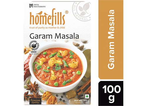 Homefills Garam Masala Powder - Adds Aroma & Flavour, 100 g