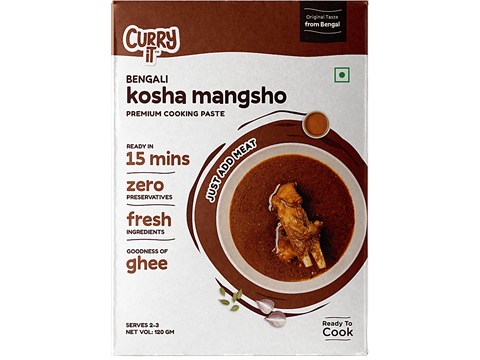 CURRYiT Calcutta Kosha Mangsho Cooking Paste, 120 g