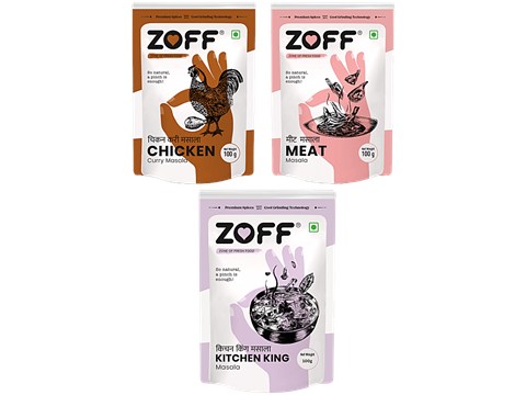 Zoff Combo - Chicken Masala, Meat Masala, Kitchen King Masala, 300 g