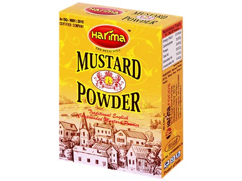 HARIMA  Mustard Powder - Used For Preparing Sauces, Egg Dishes, Pickles & Curries, 50 g