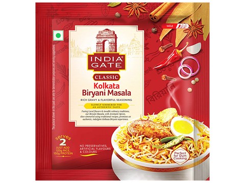 India Gate Classic Kolkata Biryani Masala, 70 g