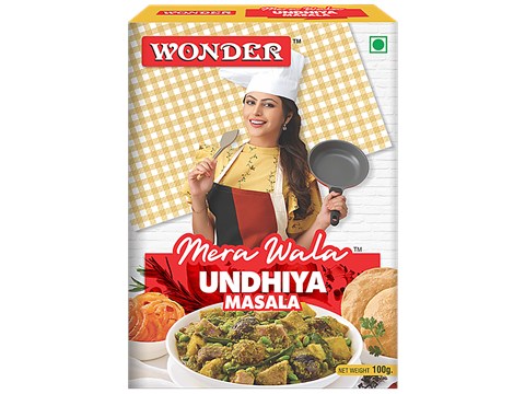 Wonder Undhiya Masala - No Preservatives & Artificial Flavours, 100 g