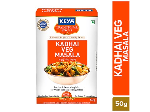 Keya Kadhai Veg Masala MC, 50 g