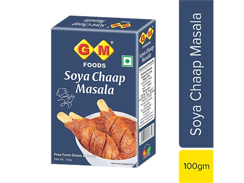 Gm Foods Soya Chaap Masala, 100 g