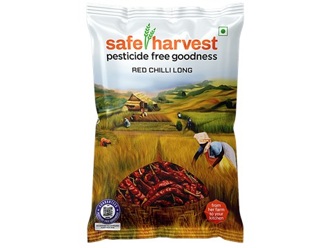 Safe Harvest Red Chilli Long, 200 g