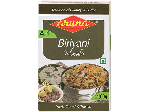 Aruna A1 Biriyani Masala, 100  g