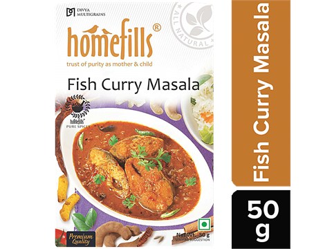 Homefills Fish Curry Masala - Enhances Flavour, 50 g