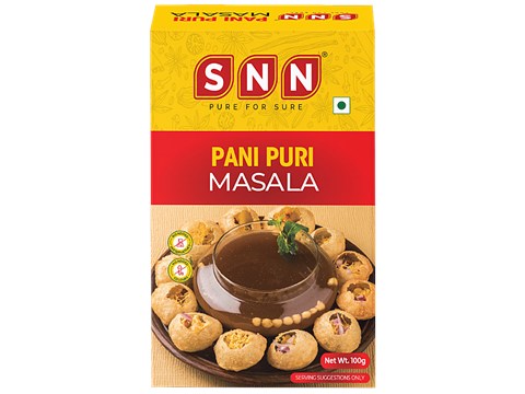 SNN Pani Puri Masala - Flavourful & Rich Aroma, 100 g
