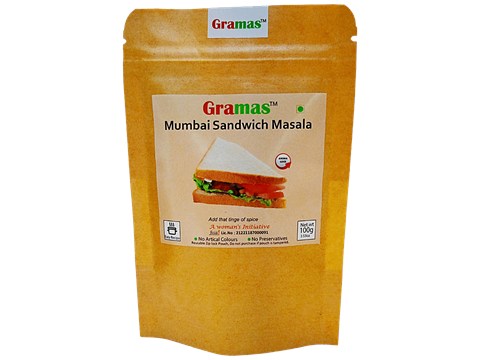 Gramas Spices Mumbai Sandwich Masala - Improves Digestion & Immune Functions, 100 g