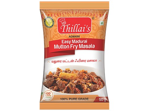 Thillai's Easy Madurai Mutton Fry Masala, 50 g