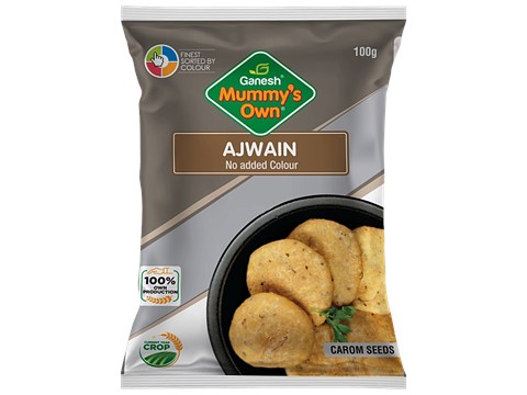 Ganesh Carom Seeds/Ajwain Whole, 100 g