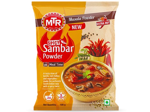 MTR Masala - Spicy Sambar Powder, 100 g
