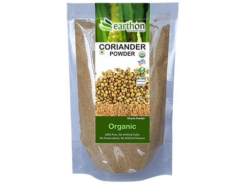 Earthon Organic Coriander Powder/Dhania Powder, 100 g