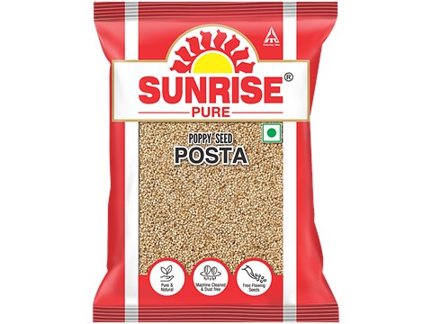 Sunrise Pure Pure Posta Whole Spice, Poppy Seeds, 100 g