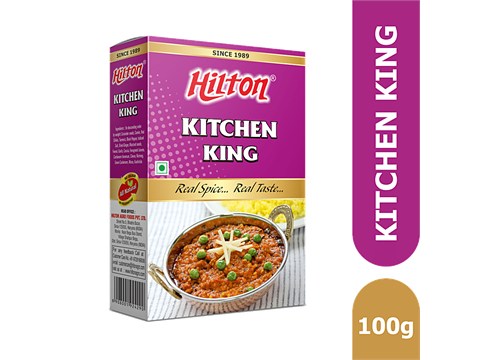 Hilton Kitchen King - Aromatic Spice Blend, For Everyday Sabzi, Enhances Taste, 100 g