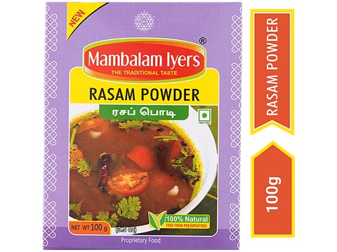 Mambalam Iyers Rasam Powder - Enhances Flavour, 100 g