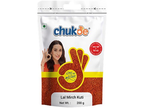 Chukde Lal Mirch Kutti/Crushed Red Chilli, 200 g