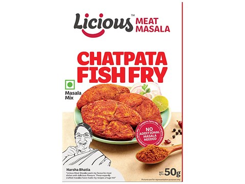 Licious Chatpata Fish Fry Masala, 50 g