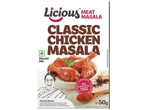 Licious Classic Chicken Masala, 50 g