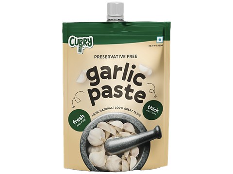 CURRYiT Preservative Free Garlic Paste, 150 g