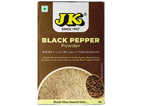 JK Black Pepper Powder, 50 g