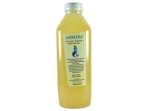 Merkera Natural Coconut Vinegar, 1 L