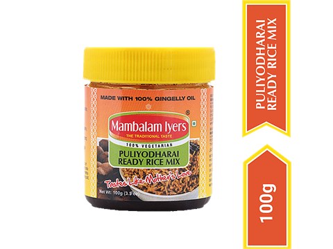 Mambalam Iyers Puliyodharai Rice Mix - Enhances Flavour, 100 g