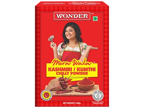 Wonder Kashmiri/Kumthi Chilly Powder, 100 g
