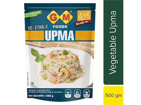 Gm Foods Vegetable Upma Ready Mix, 500 g