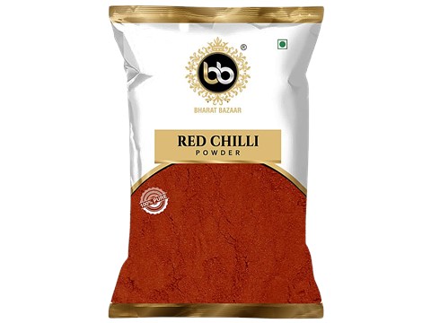 Bharat Bazaar  Red Chilli Powder - Pure, No Added Colours, 100 g