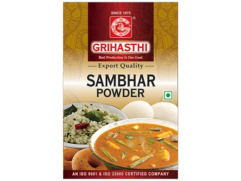 Grihasthi Sambhar Powder - Premium, Natural & Pure, No Preservatives, 100 g
