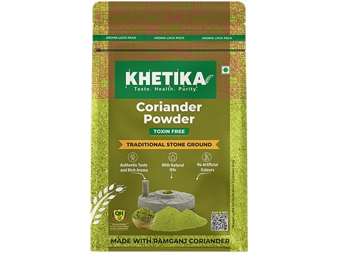 Khetika Stone Ground Coriander Powder With Natural Oils, 400 g