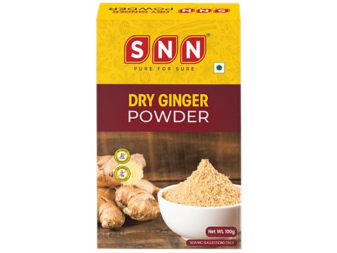 SNN Dry Ginger Powder - Flavourful & Rich Aroma, 100 g