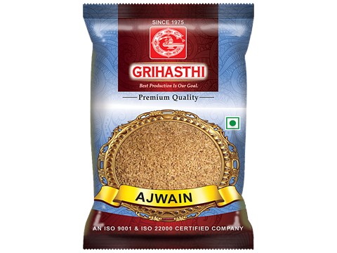 Grihasthi Ajwain - Premium, Natural & Pure, No Preservatives, 50 g