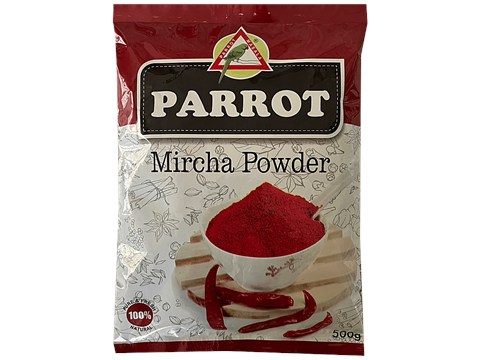 Parrot Chilli Powder - Mirchi, Natural, 500 g