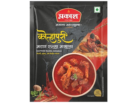 Prakash Kolhapuri Mutton Rassa Masala - Spice Mix, No Added Preservatives & Colours, 25 g