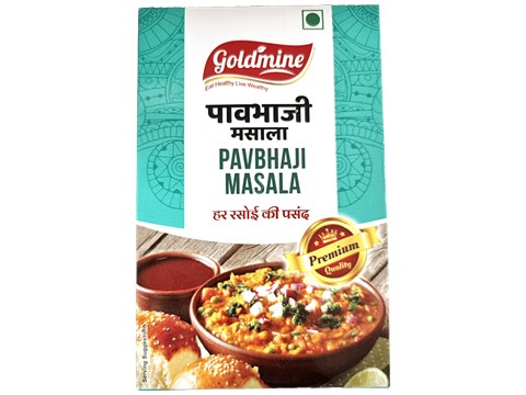 Goldmine Pav Bhaji Masala - Authentic Spice Blend, High Flavour, 50 g