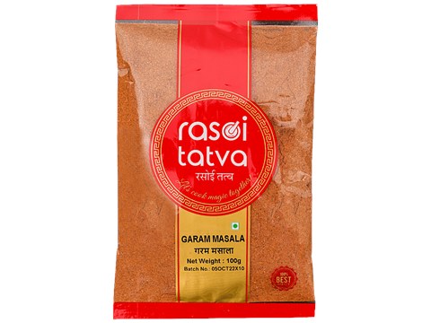 Rasoi Tatva Garam Masala Powder - Premium Quality, 100 g