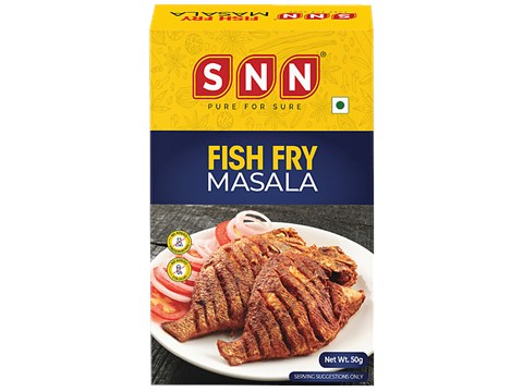 SNN Fish Fry Masala - Flavourful & Rich Aroma, 50 g