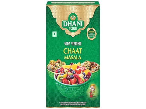 Dhani Pure Chaat Masala - Natural, No Artificial Colours & Preservatives, 100 g