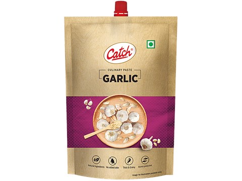 Catch Garlic Paste - No Added Colours, 100 g
