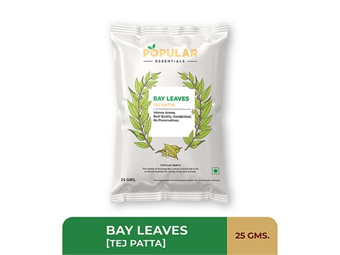 Popular Essentials Bay Leaves/Tej Patta, 25 g
